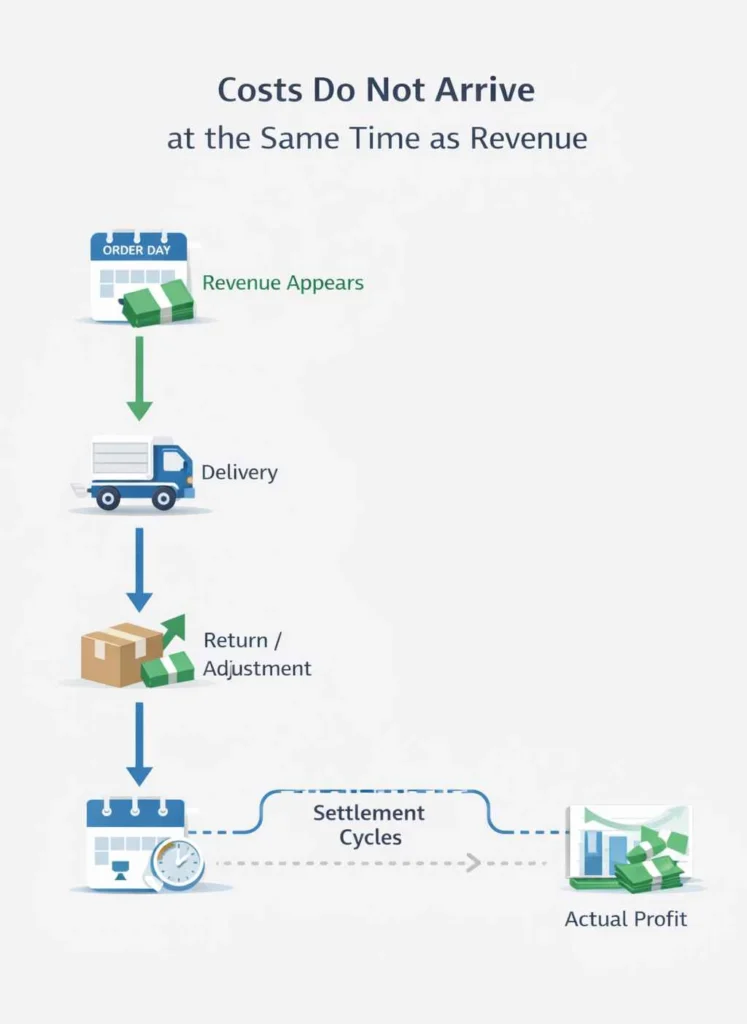 Costs Do Not Arrive at the Same Time as Revenue