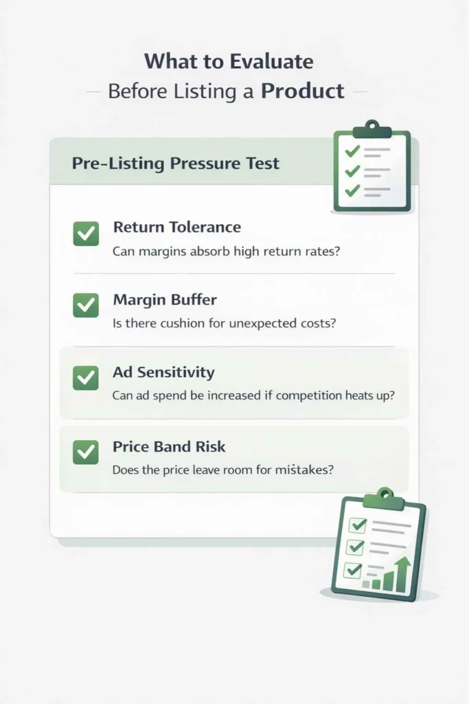 What to Evaluate Before Listing a Product