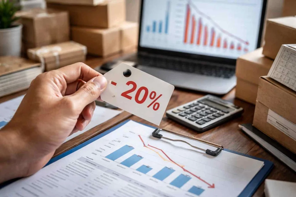 Analyzing sales data and discounts